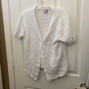 FINAL MARKDOWN Bentley short sleeved cardigan (M)